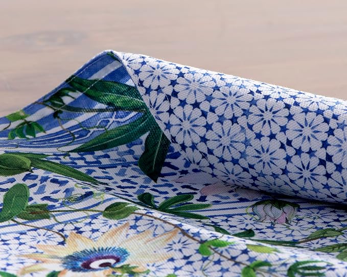 Maison d' Hermine Placemats Set of 4 Reusable 100% Cotton | Cloth Place Mats - Image 7