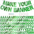 BEISHIDA Double-sided Green 116PCS A-Z DIY Letter Custom Banner Party Decor | by Beishida