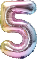 YPSelected 32 Inch Large Foil Helium Number Balloon Birthday Wedding Party 0-9 by YPSelected