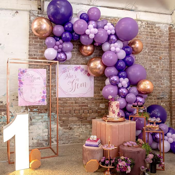 PartyWoo Dark Purple Balloons 100pcs Royal Purple Color 12 Inch | Balloons - Image 6