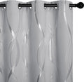 NICETOWN Kitchen Blackout Curtain Panels, 34 by 54 Inch, Window Treatment by NICETOWN