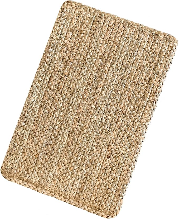 Woven Placemats Set of 4 Rattan Placemats Rectangle Natural Placemats Wicker - Image 9