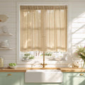 Sutuo Home Boho Curtains Valance Tier 36 inch by SutuoHome