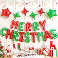 FunHot Merry Christmas Balloons Banner, 16 Inch Xmas Letter Balloons by FunHot