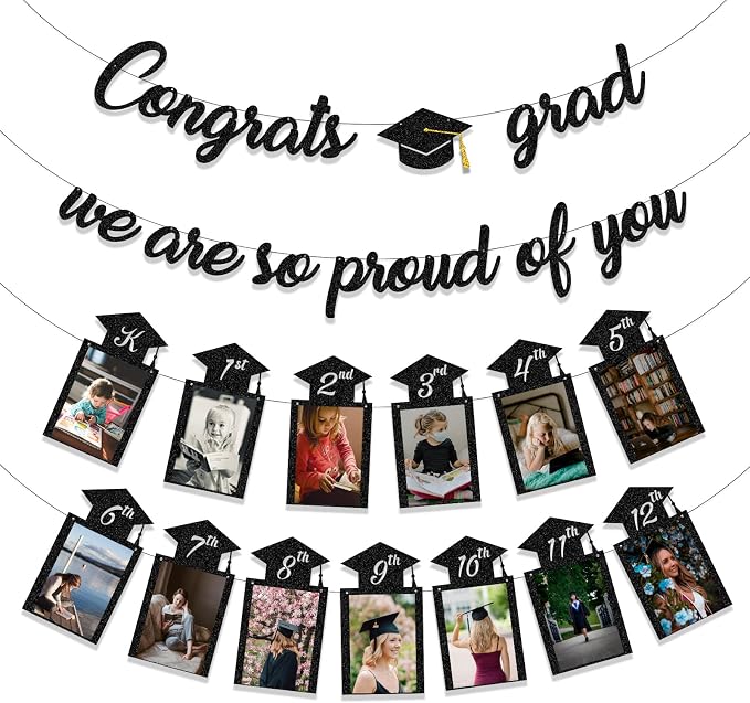 Tinbax Graduation Decorations Class of 2026 Party Supplies by Tinbax