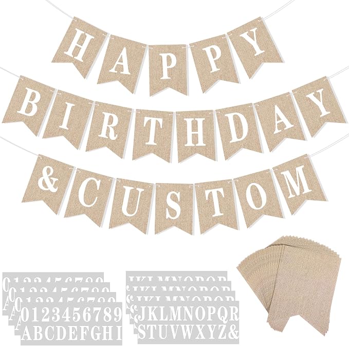Mooliwe 171 Pcs DIY Custom Banner Kit Make Your Own Customizable Sign by Mooliwe