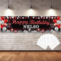 Lonfliness Personalized Birthday Banner Happy Birthday Party Decorations Custom by Lonfliness