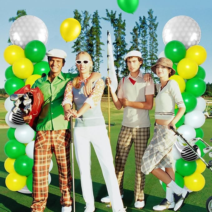 Soulchen 2 Set Golf Hole in One Balloon Column Stand Kit - Image 5