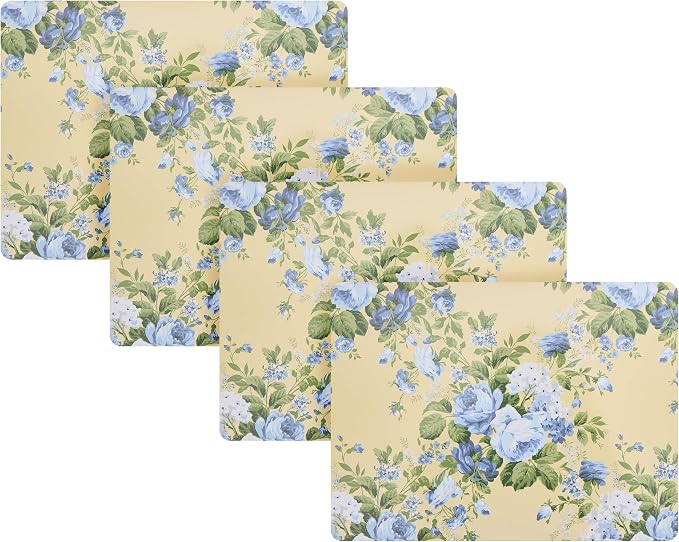 Laura Ashley Cork Placemats, 16 x 12-inch, Joyce | Ideal by Unknown