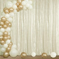 Sugargirl Champagne Sequin Backdrop Curtain 4FTx8FT Glitter Champagne by Sugargirl