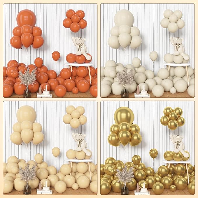 Amandir 153pcs Orange Balloon Arch Garland Kit Different Sizes | 18 12 10 5inch - Image 5