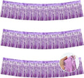 BEISHIDA Light Purple Fringe Garland Banner 30ft Wall Tinsel Foil Streamers | by Beishida