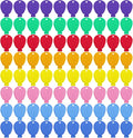 80 Pcs Plastic Balloon Weights, Colorful Weights by Unknown