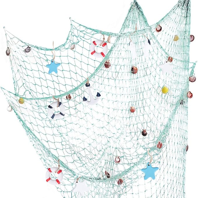 Nature Fish Net Wall Decoration - Image 2