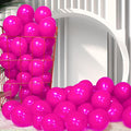 Firomi Small Hot Pink Balloons 5-inch 100 Pack | Helium Round Thicken Latex by Firomi