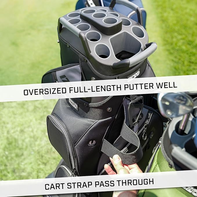 Izzo Ultimate Organizer Golf Cart Bag