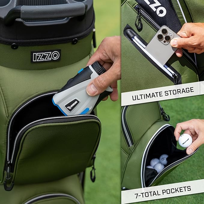 Izzo Ultimate Organizer Golf Cart Bag