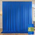 10ft x 10ft Wrinkle Free Royal Blue Backdrop Curtain by ENJOYYOURPARTY