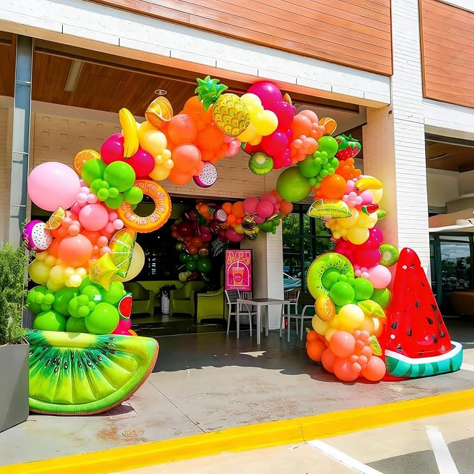 Lukiituke Tropical Balloon Arch Kit, Pool Party Decorations - Image 6