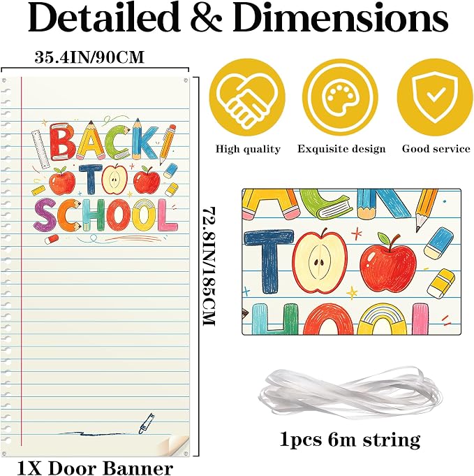 Back to School Door Banner - Image 2