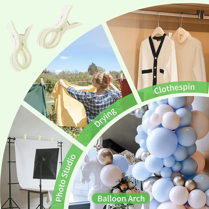 PUGPIU 30 Pack Balloon Arch Clips - Image 5