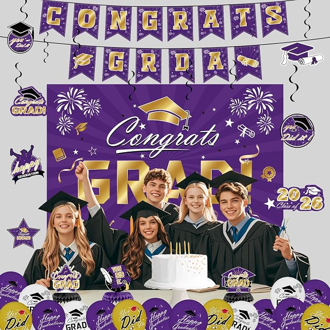 Graduation Decorations 2026 Set - Image 5
