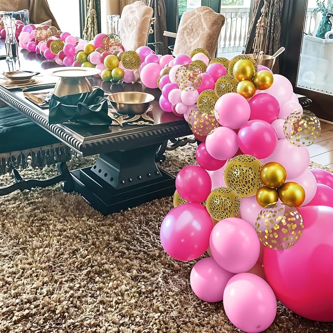 Hot Pink Cheetah Balloons - Image 5