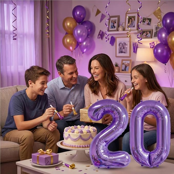 Number Balloons for Birthday Decorations - Image 6