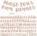 BEISHIDA 116 PCS A-Z DIY Letter Banner Kit Make Your Own Banner，Including 111 by Beishida