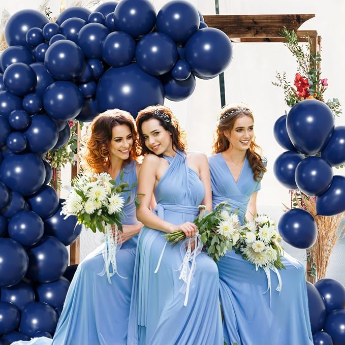 Amandir 153pcs Navy Blue Balloons Arch Garland Kit Different Sizes | 18 12 10 5 - Image 6