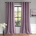 MIULEE Velvet Curtains Lavender 52 x 108 Inch Length Set of 2 | Extra Long by MIULEE
