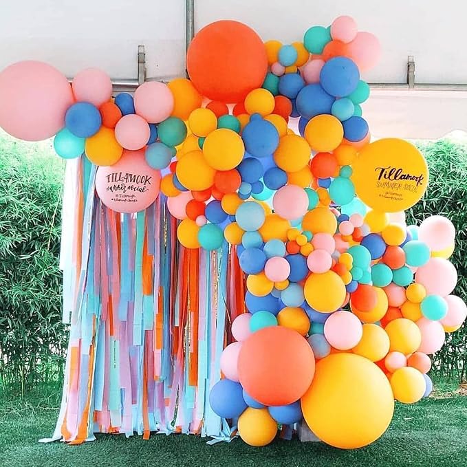 PartyWoo Pastel Crepe Paper Streamers 6 Rolls 492 FT Streamers | Birthday - Image 4