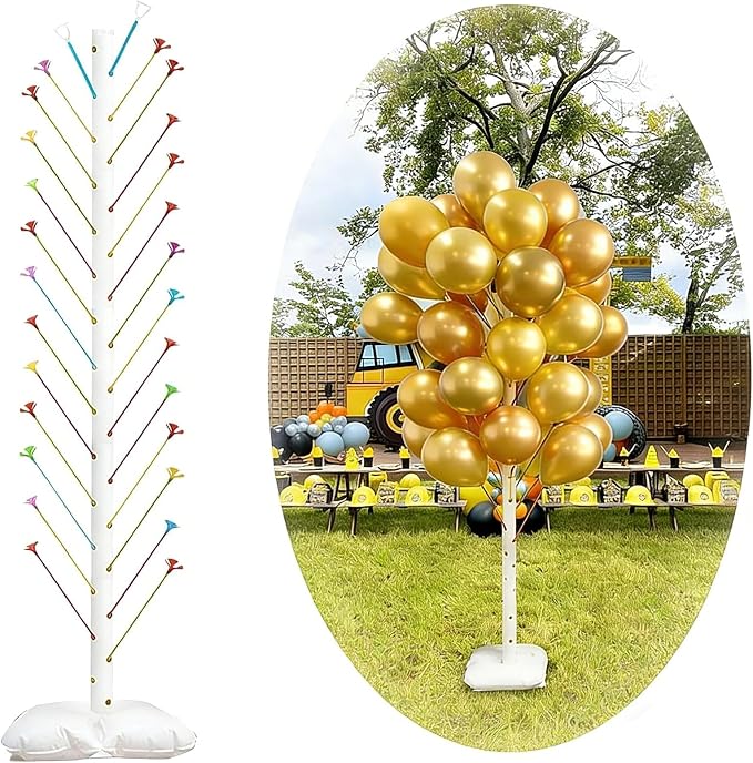 Balloon Stand Kit Adjustable Balloon Column Stand by niannianmi