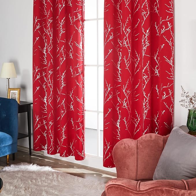 Deconovo Living Room Curtains 95 Inches Long, Thermal Insulated, Room Darkening - Image 4