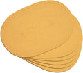Placemats Set of 6, Woven Oval Braided Dining Table Mats | 12 x 17.5 Inch Size by Noctiflorous