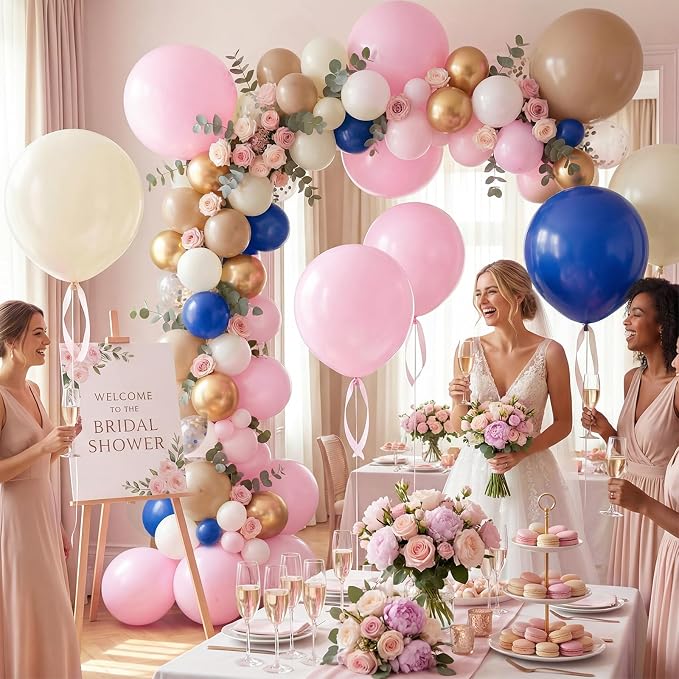 LOVESTOWN 18 Inch Light Pink Large Balloons, Birthday Wedding Baby Shower - Image 3