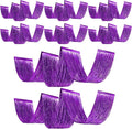 8 Pcs Purple 15ft Metallic Foil Ceiling Fringe Curtains by Breling