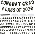 Kosiz 116 Pcs DIY Letter Custom Banner Customizable Banner Kit Graduation by Kosiz
