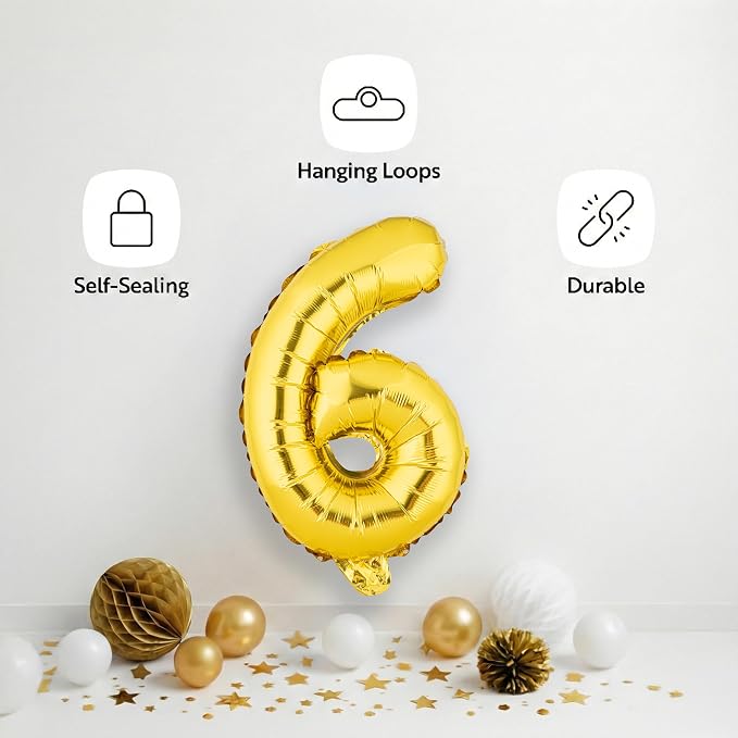 Restaurantware Balloon 1 Pack of Mylar Hanging Reusable Self-Sealing Balloons - Image 4
