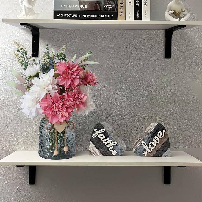 Leftover Faux Flowers in Vase, Artificial Flowers in Vase, Table Centerpieces - Image 5