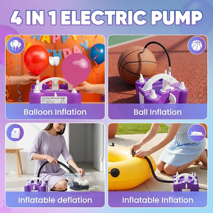 4-in-1 Balloon Pump Electric - Image 4