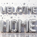 40 Inch Silver WELCOME HOME Letter Balloon by Togvu