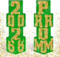 Queekay 8 Pcs Prom Column Standup Photo Booth Decorations 2026 Prom Backdrop by Queekay