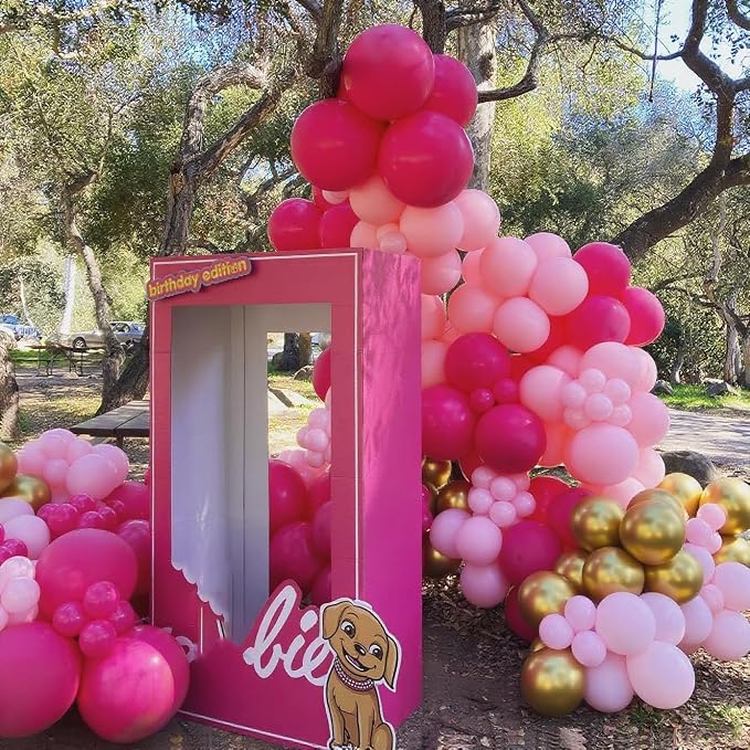 Pink Balloons Arch Kit 188pcs - Image 3