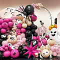 187pcs Halloween Balloon Garland Arch kit, Spider Ghost Star Foil Balloon | Hot by Iyovgoo