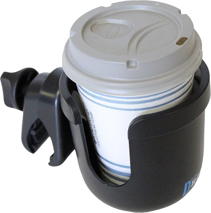 W4W Universal Stroller Cup Holder – Mega Strength Adjustable Clamp fits on Any by W4W