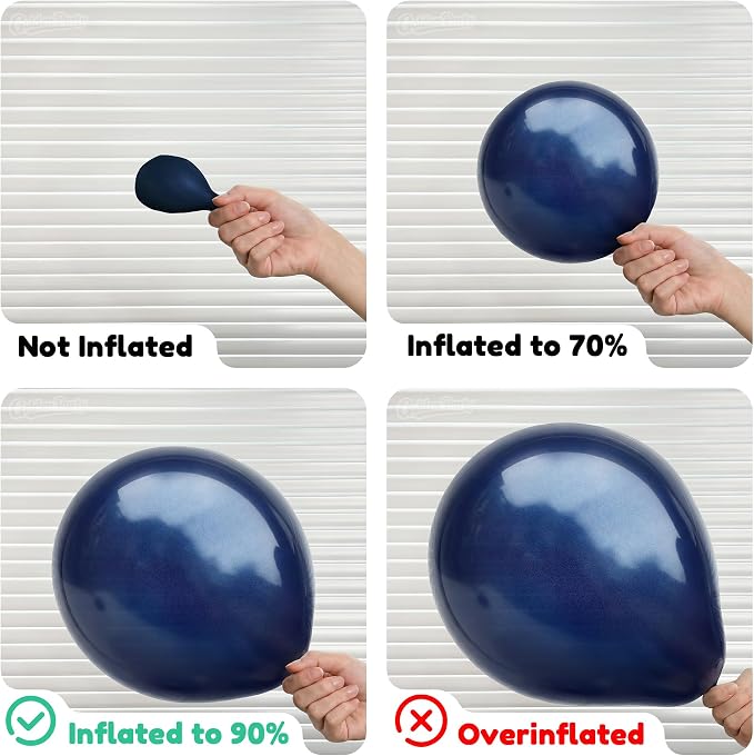 Blue Balloons, Light Blue, Anniversary, Graduation, Wedding Party Decorations - Image 4