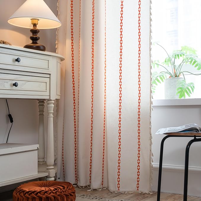 Sutuo Home Boho Curtains 84 inches - Image 4