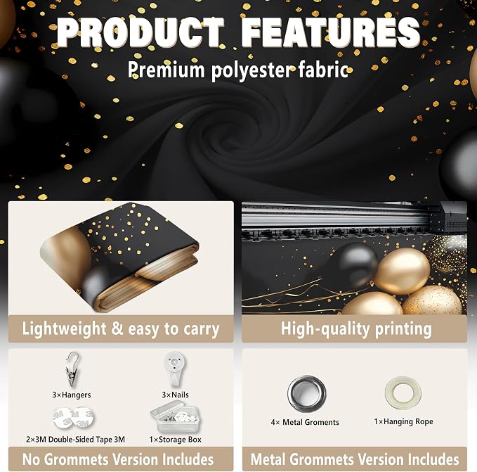 Custom Backdrop Personalized 5x3 Ft, Customized Photo Backdrop Banner - Image 5