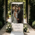 Wedding Welcome Sign Linen Personalized by VIRAGIL